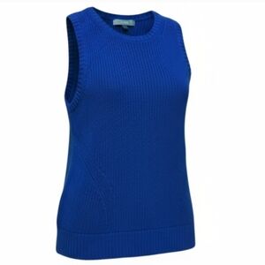 Banana Republic Knit Sweater Vest Size Large 100% Organic Cotton